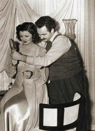 Tom Sr. with Myrna Loy